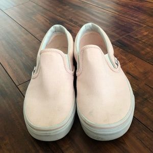 Baby pink vans
